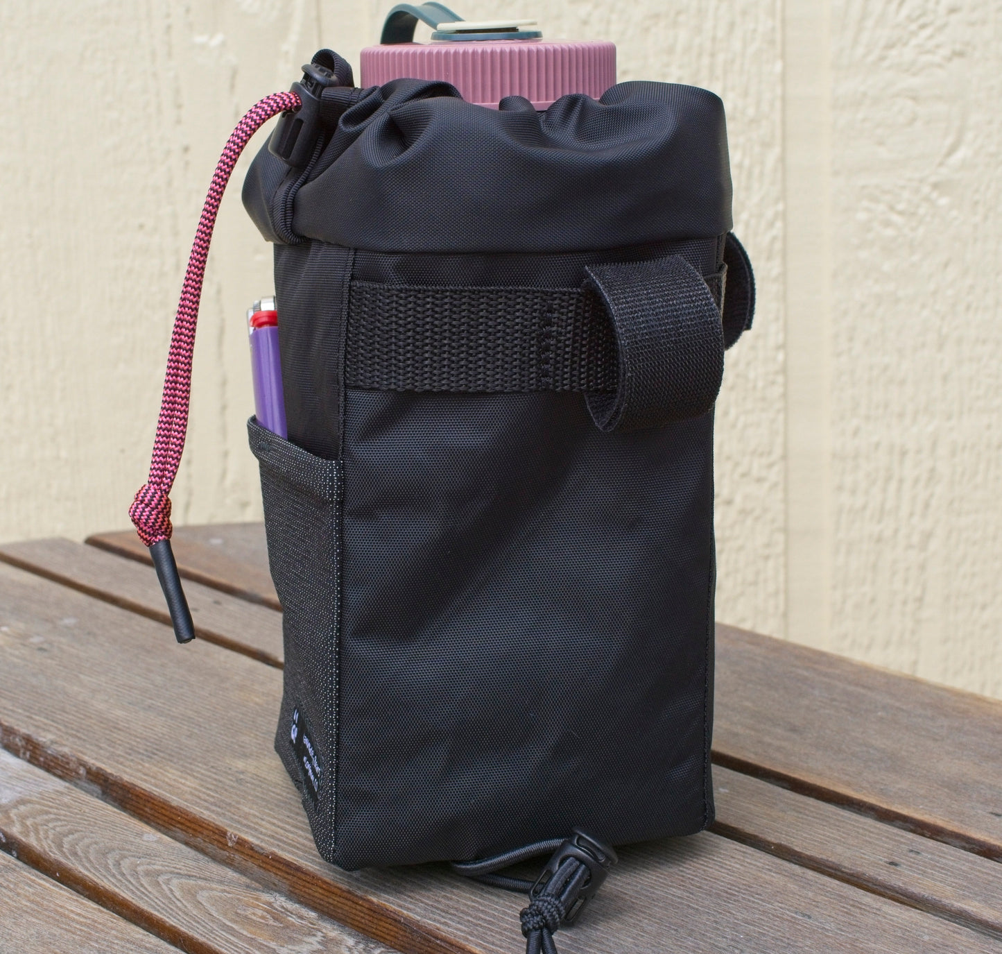 1L Stem Bag - Black Ecopak