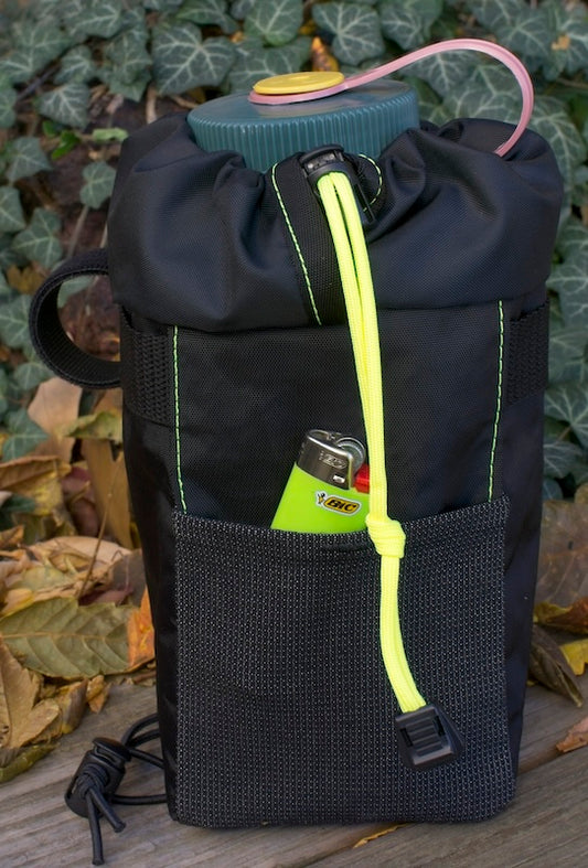 1L Stem Bag - Black Ecopak