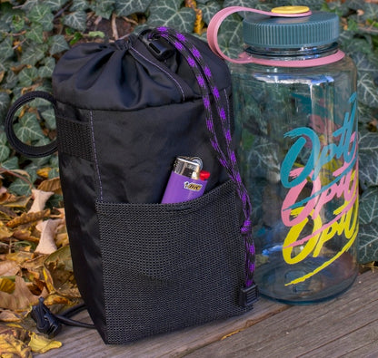 1L Stem Bag - Black Ecopak