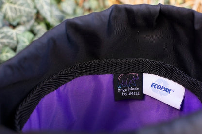 1L Stem Bag - Black Ecopak