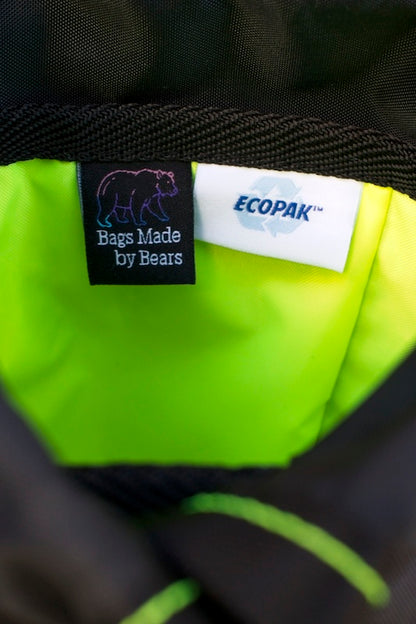 1L Stem Bag - Black Ecopak