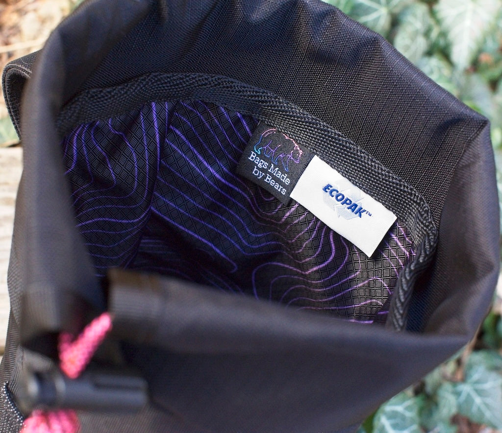 SECONDS - 1L Stem Bag - Black Ecopak (Topo Liner)
